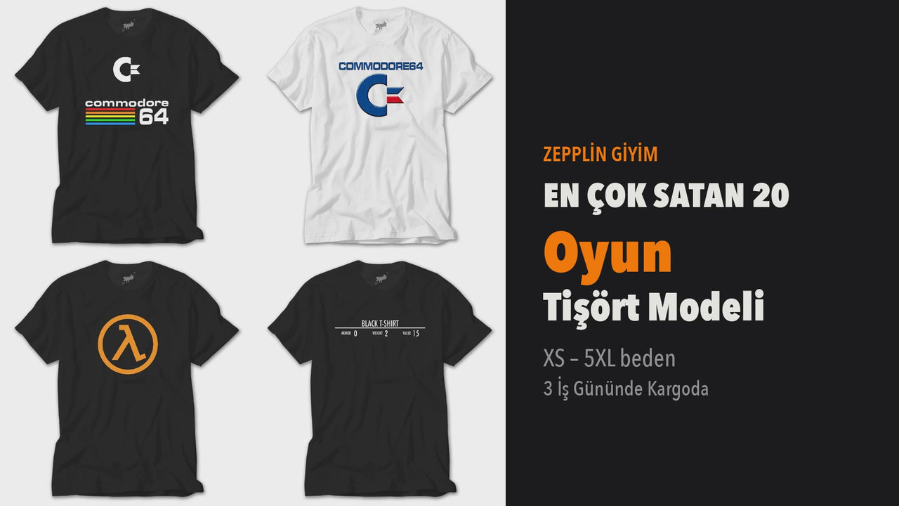 En Çok Satan 20 Oyun Tişört (yatay)
