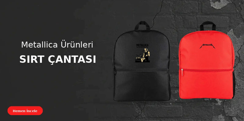 Metallica Sırt Çantası