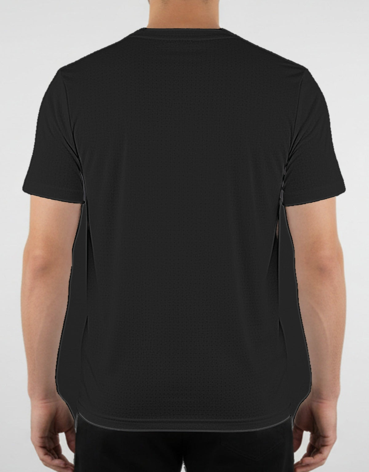 Premium Basic Siyah Spor Tişört (Baskısız)