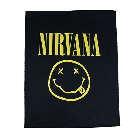 Nirvana Smiley Büyük Sırt Patch Yama