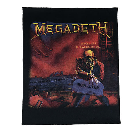 Megadeth Peace sells But Whos Bying Büyük Sırt Patch Yama