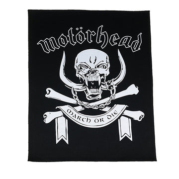 Motorhead March Or Die Büyük Sırt Patch Yama