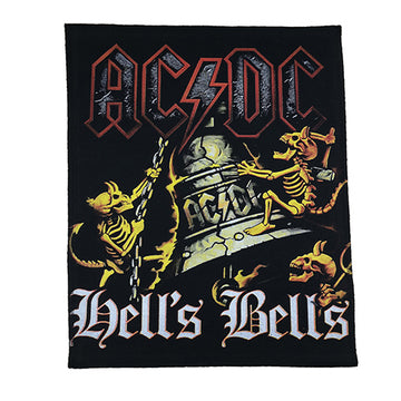 AC DC Hell Bells Büyük Sırt Patch Yama