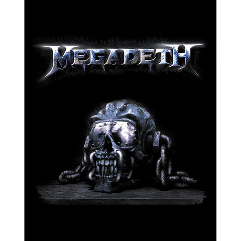 Megadeth Skull Chain Büyük Sırt Patch Yama