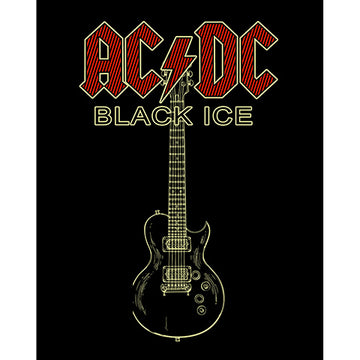 AC DC Guitar Büyük Sırt Patch Yama