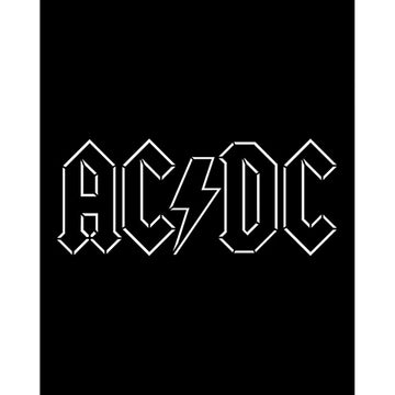 AC DC Logo Büyük Sırt Patch Yama