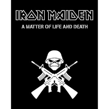 Iron Maiden Matter ıf Life Büyük Sırt Patch Yama