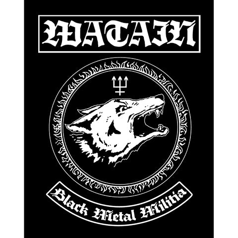 Watain Black Metal Militia Büyük Sırt Patch Yama