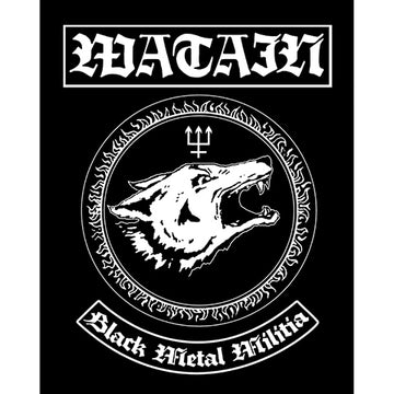 Watain Black Metal Militia Büyük Sırt Patch Yama