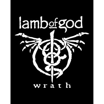 Lamb of God Wrath Büyük Sırt Patch Yama