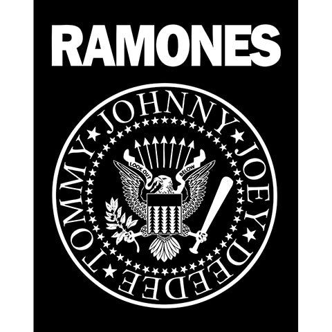 Ramones BW Büyük Sırt Patch Yama