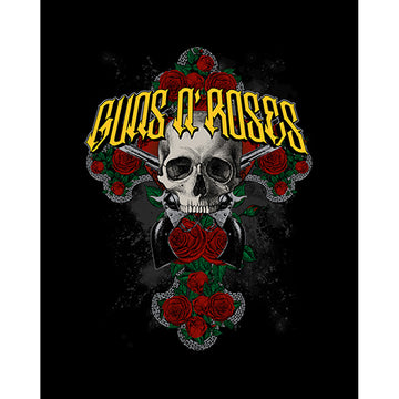 Guns N Roses Skull Büyük Sırt Patch Yama