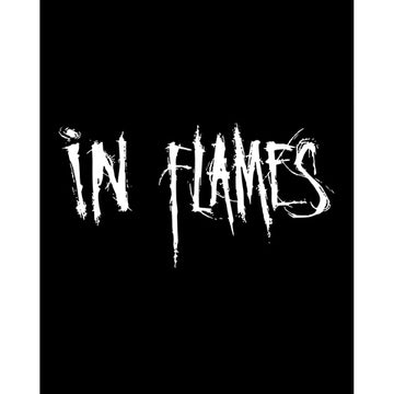 In Flames Logo Büyük Sırt Patch Yama