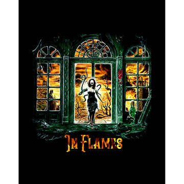 In Flames Witch Woman Büyük Sırt Patch Yama