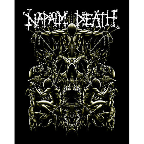 Napalm Death Chain Büyük Sırt Patch Yama