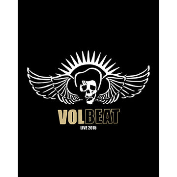 Volbeat Tour Concert 2015 Büyük Sırt Patch Yama