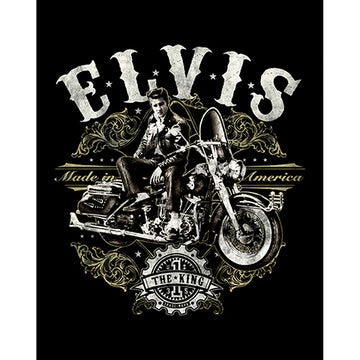 Elvis Made in America Büyük Sırt Patch Yama