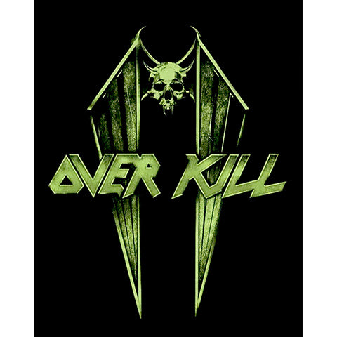 Overkill Wings and Skull Büyük Sırt Patch Yama