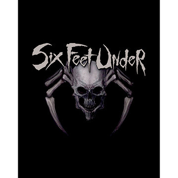 Six Feet Under Skull Spider Büyük Sırt Patch Yama