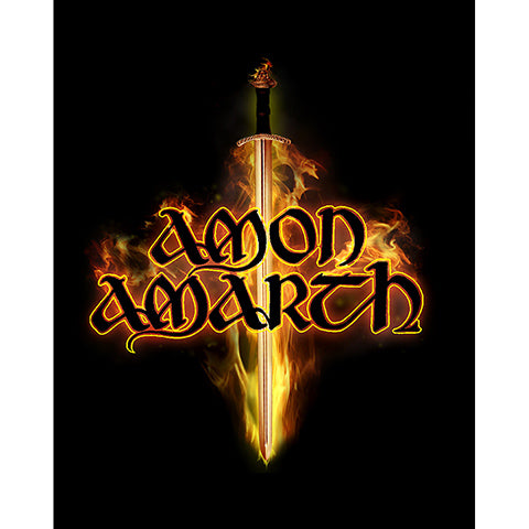 Amon Amarth Sword Büyük Sırt Patch Yama