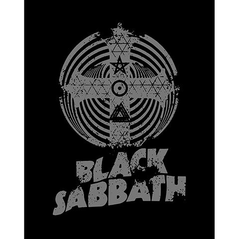 Black Sabbath Band Cross Paranoid Büyük Sırt Patch Yama