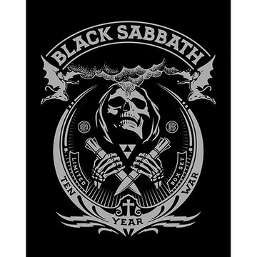 Black Sabbath Ten Year War Büyük Sırt Patch Yama