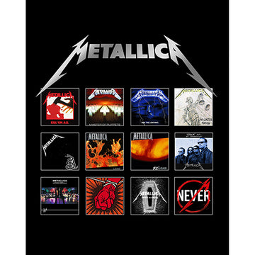 Metallica Album Covers Büyük Sırt Patch Yama