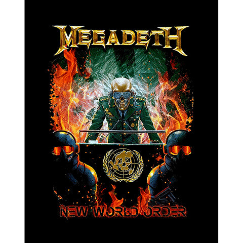 Megadeth New Order World Büyük Sırt Patch Yama