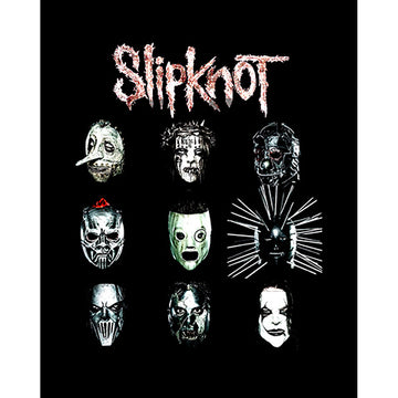 Slipknot Group Face Büyük Sırt Patch Yama