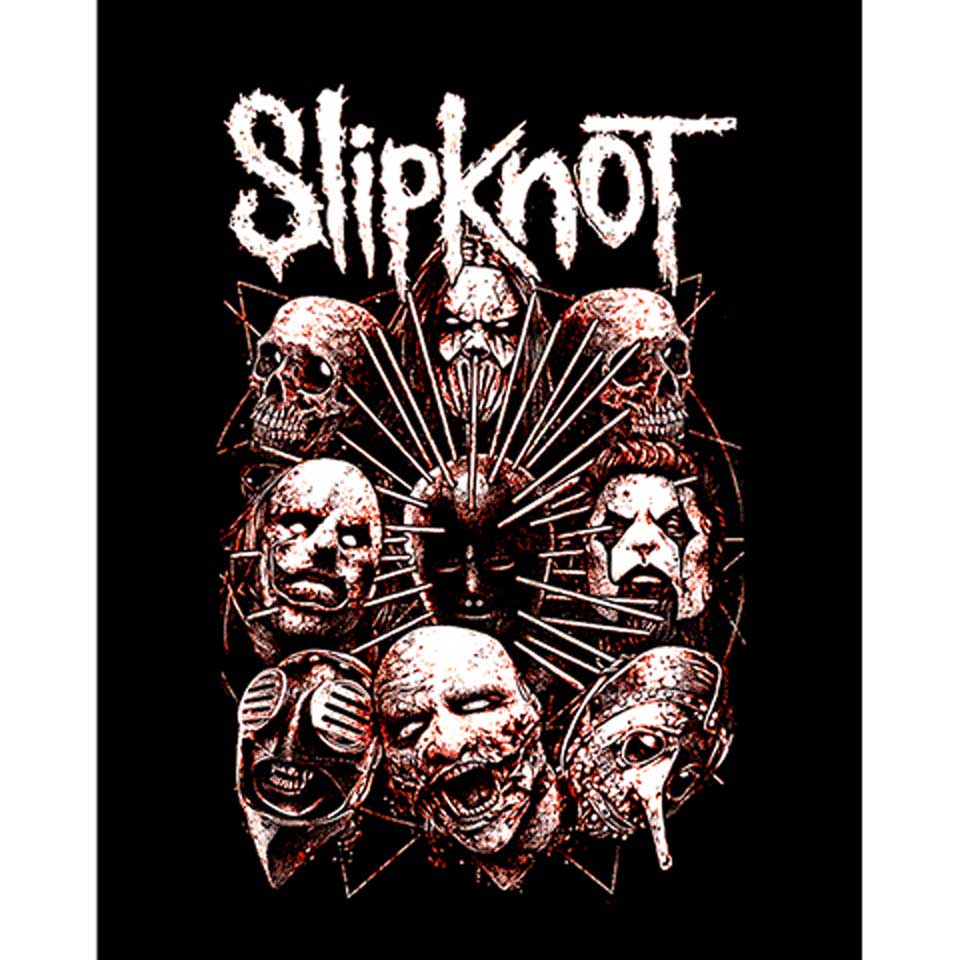 Slipknot Head Büyük Sırt Patch Yama