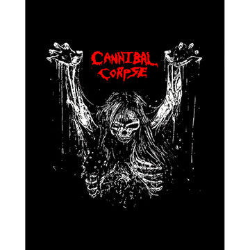 Cannibal Corpse Logo Band Rock Büyük Sırt Patch Yama