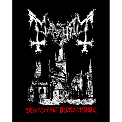 Mayhem Demysteriis Dom Sathanas Büyük Sırt Patch Yama