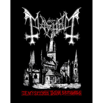 Mayhem Demysteriis Dom Sathanas Büyük Sırt Patch Yama