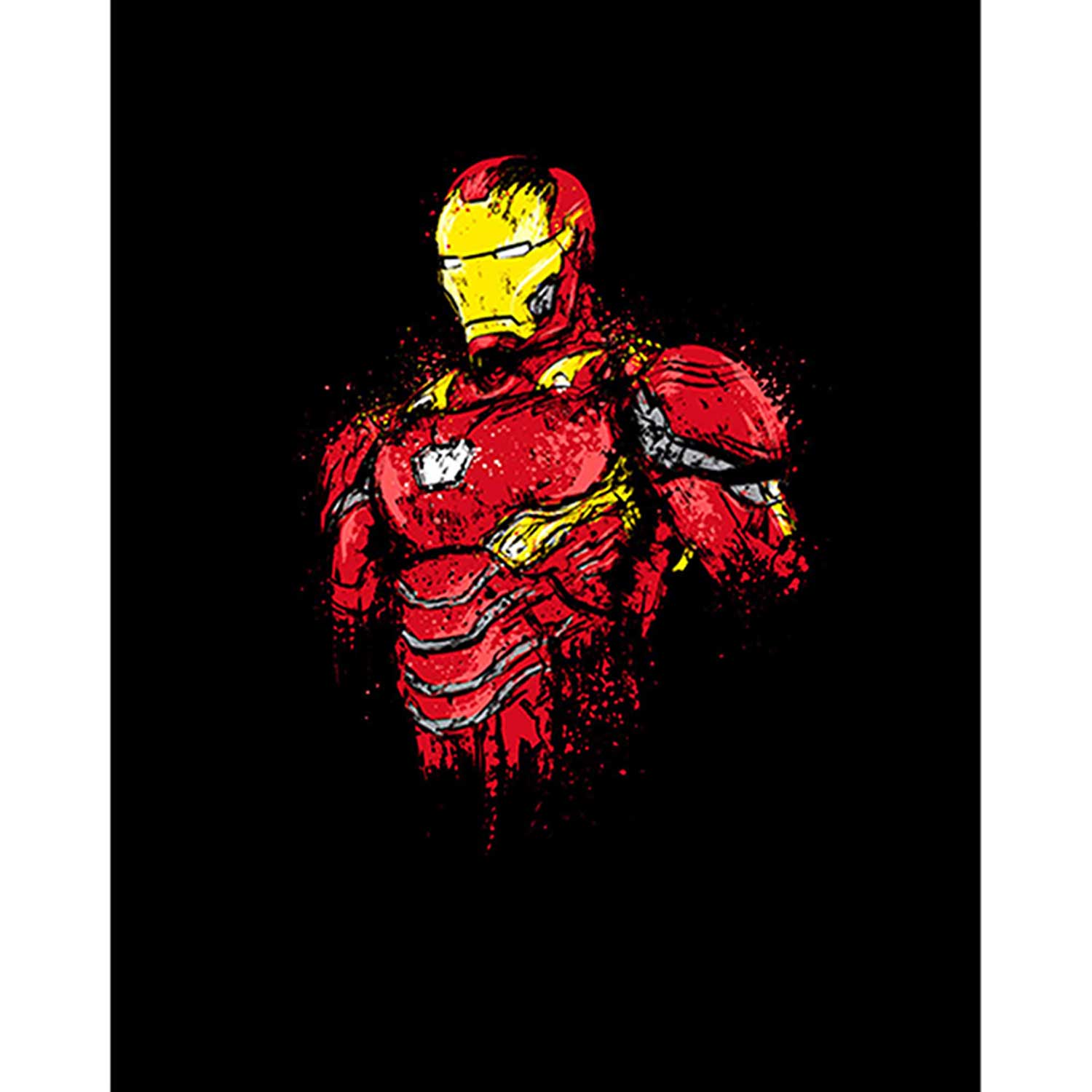 Iron Man Armor Büyük Sırt Patch Yama
