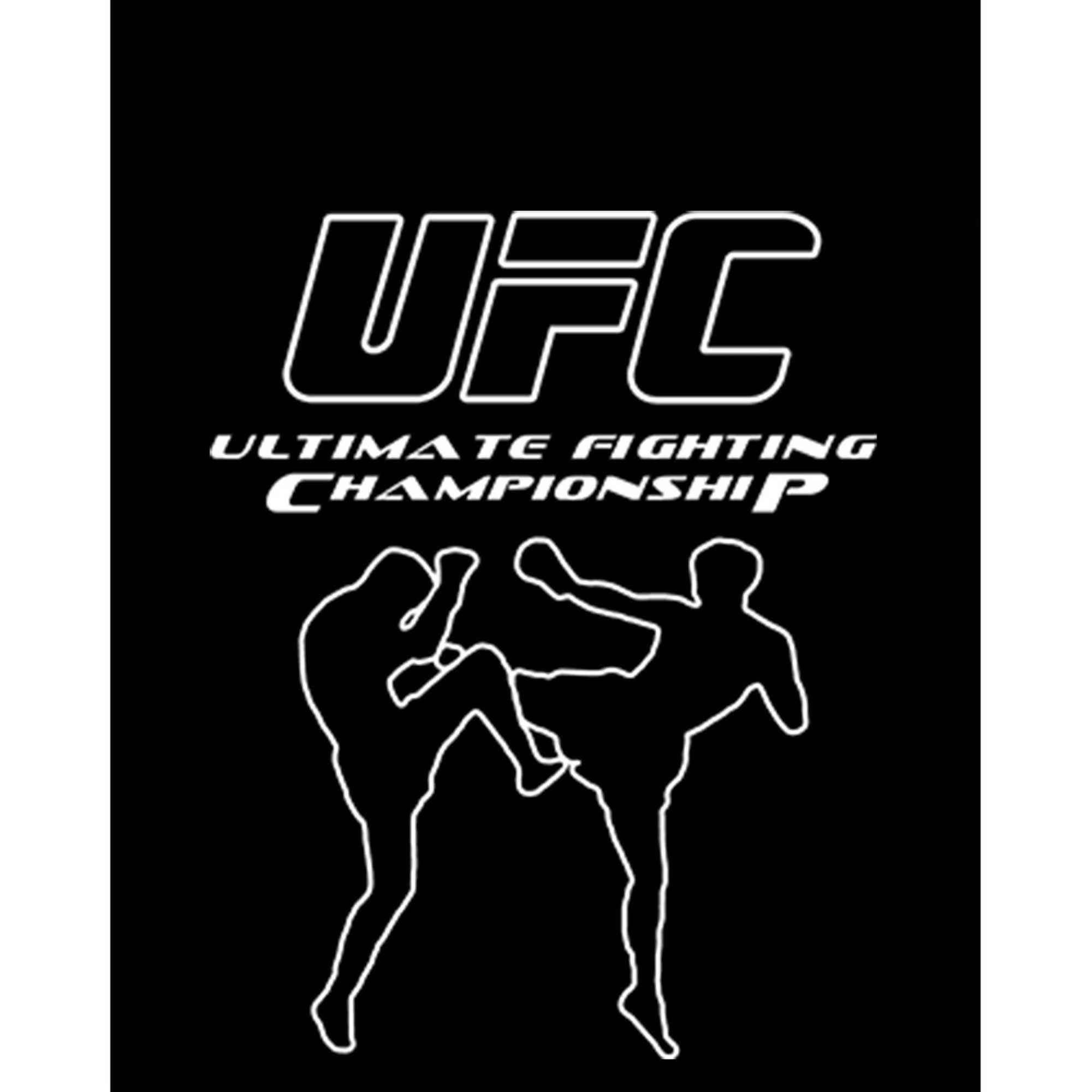 UFC KİCK Büyük Sırt Patch Yama