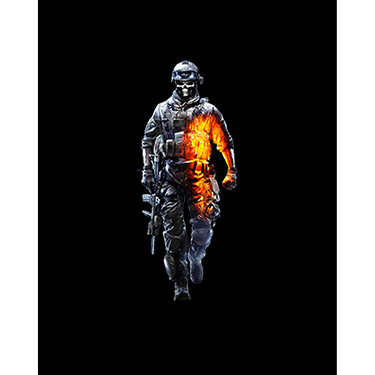 Call Of Duty Skull Warrior Büyük Sırt Patch Yama
