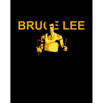Bruce Lee Nunchaku Büyük Sırt Patch Yama