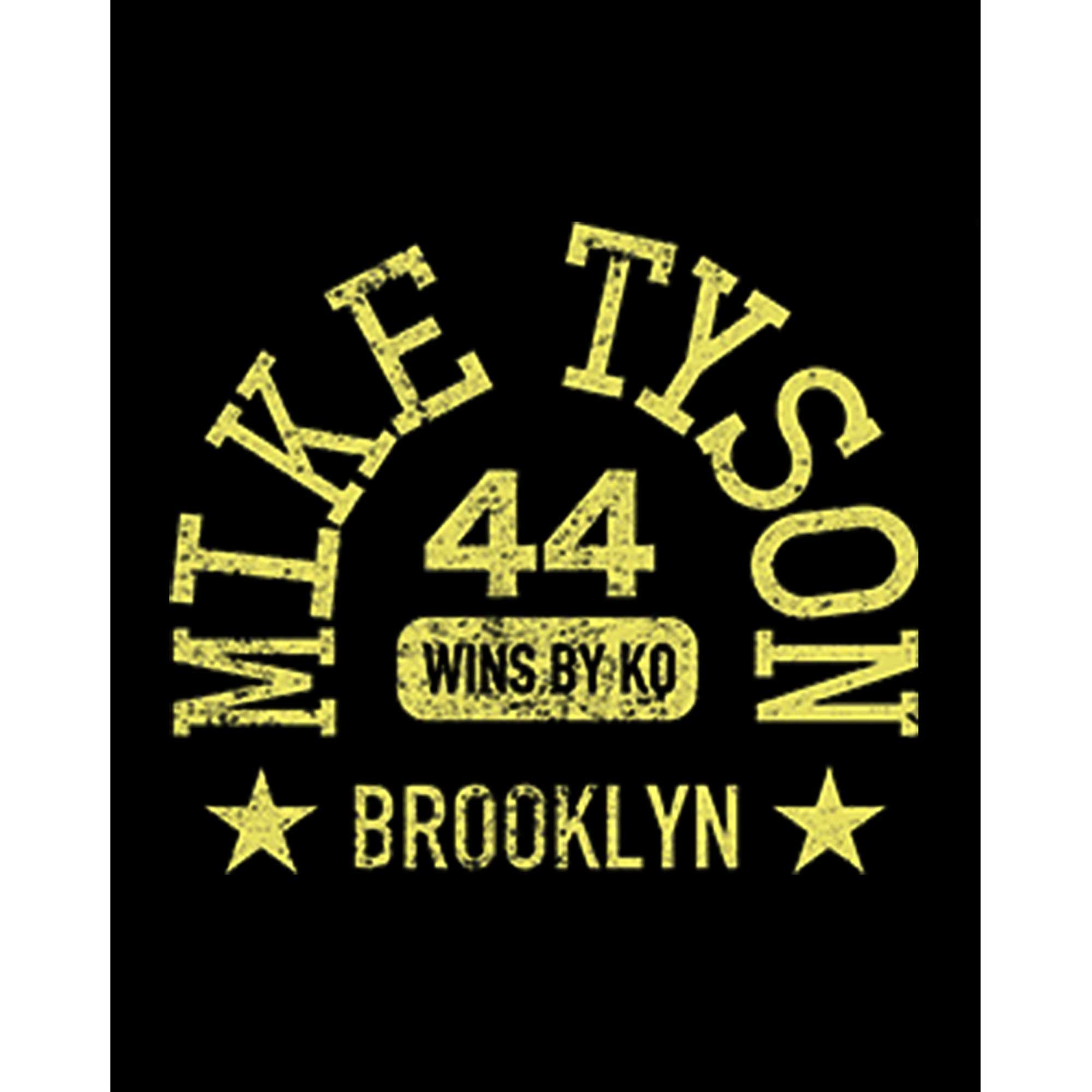 Mike Tyson 44 Wins by Knockout Büyük Sırt Patch Yama