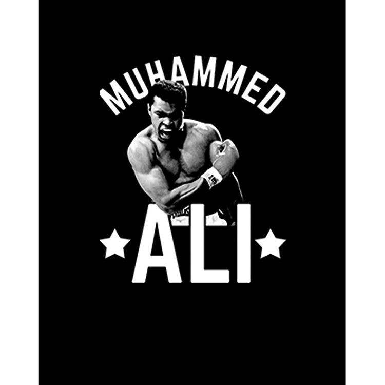 Muhammed Ali Face Büyük Sırt Patch Yama