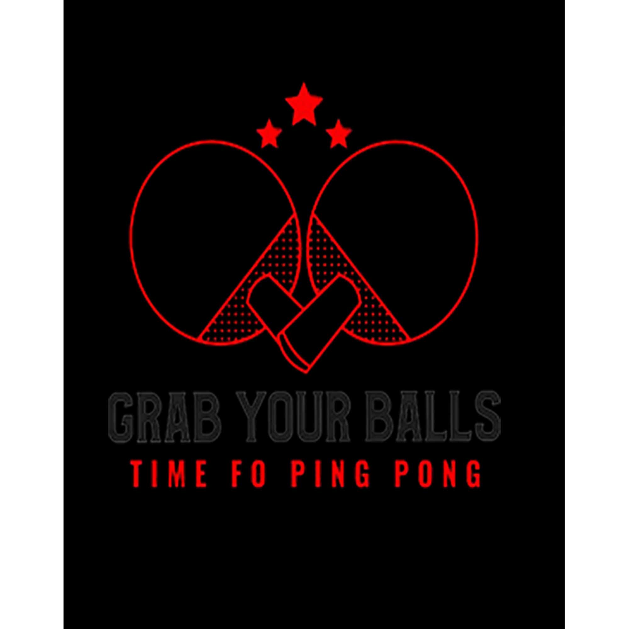 Ping Pong Saying Funny Büyük Sırt Patch Yama