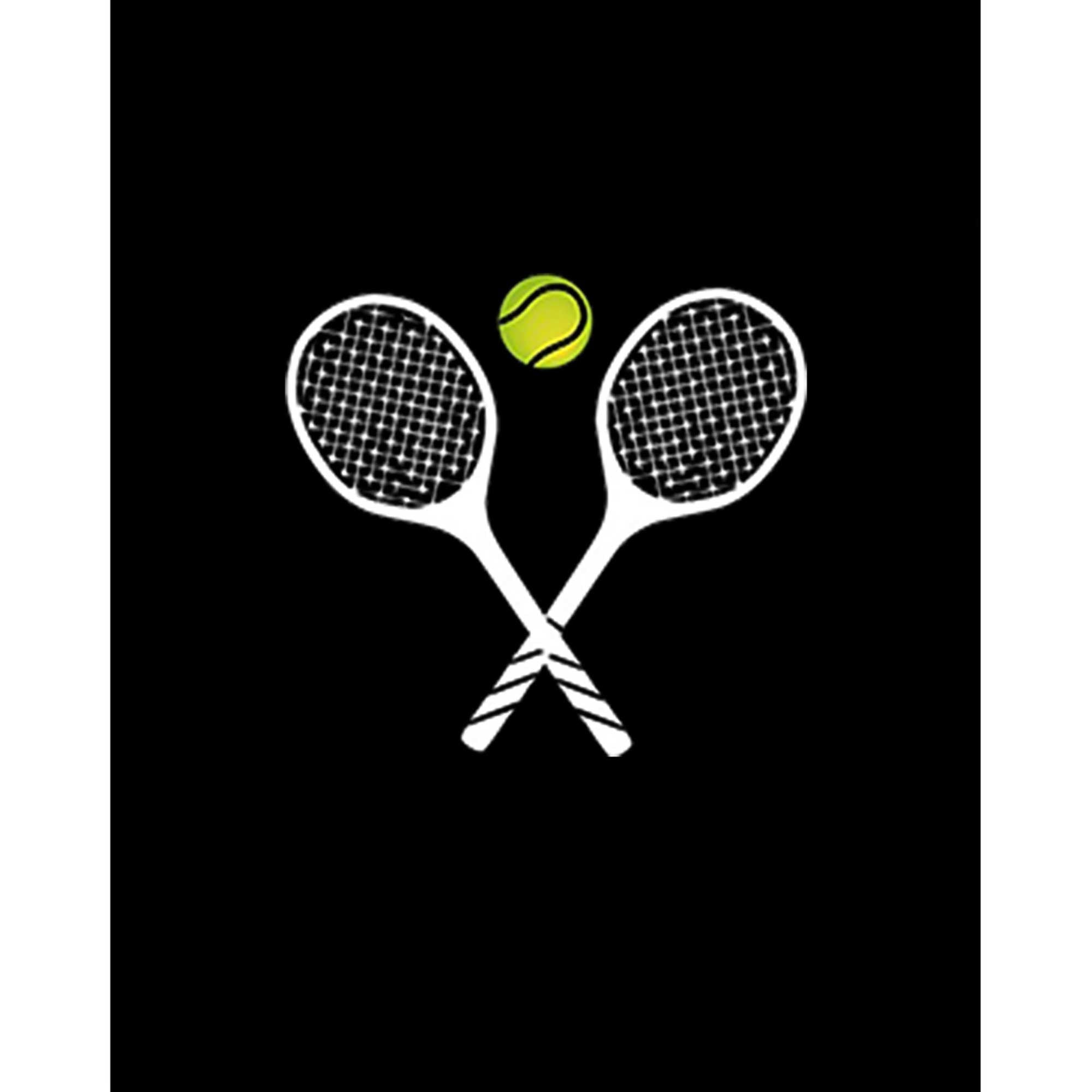 Tennis Rackets Büyük Sırt Patch Yama