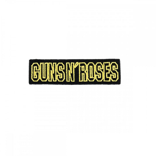 Guns N Roses Yellow Text Patch Yama - Zepplingiyim