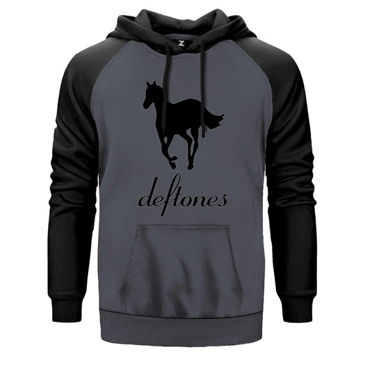 Deftones Pony Çift Renk Reglan Kol Sweatshirt - Zepplingiyim