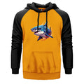 Color Shark Çift Renk Reglan Kol Sweatshirt - Zepplingiyim