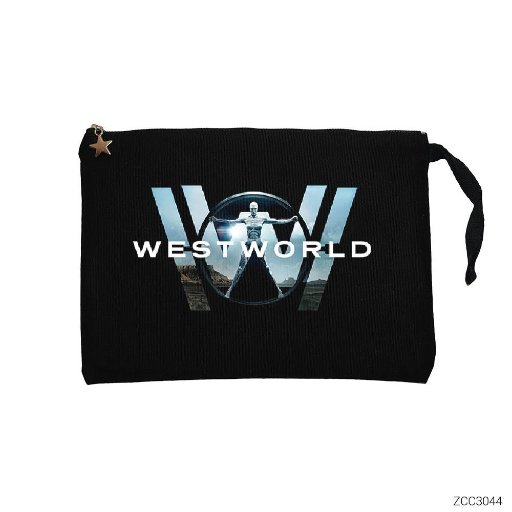 WestWorld Siyah Clutch Astarlı Cüzdan / El Çantası