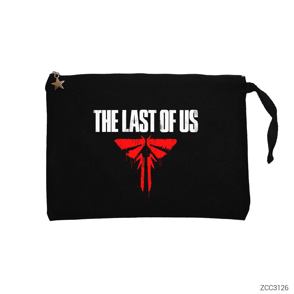 The Last of Us Blood Siyah Clutch Astarlı Cüzdan / El Çantası