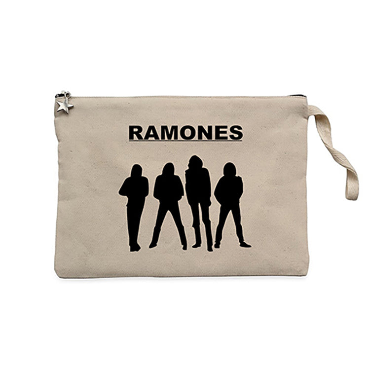 Ramones Group Krem Clutch Astarlı Cüzdan / El Çantası