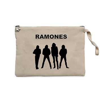 Ramones Group Krem Clutch Astarlı Cüzdan / El Çantası