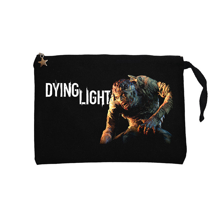 Dying Light Zombi Siyah Clutch Astarlı Cüzdan / El Çantası