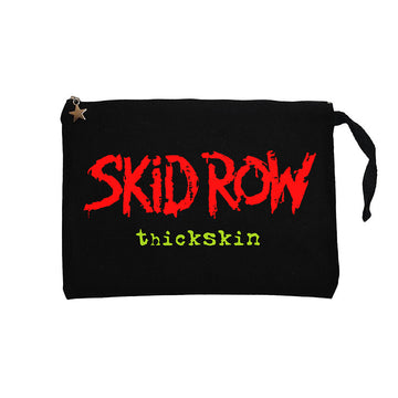 Skid Row Thickskin Siyah Clutch Astarlı Cüzdan / El Çantası